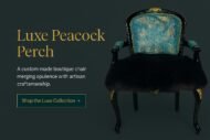 Luxe Peacock Perch - Image 3